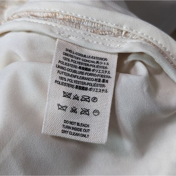 SAYLOR Jessa Dress Cream with Gold - Picture 5 of 5